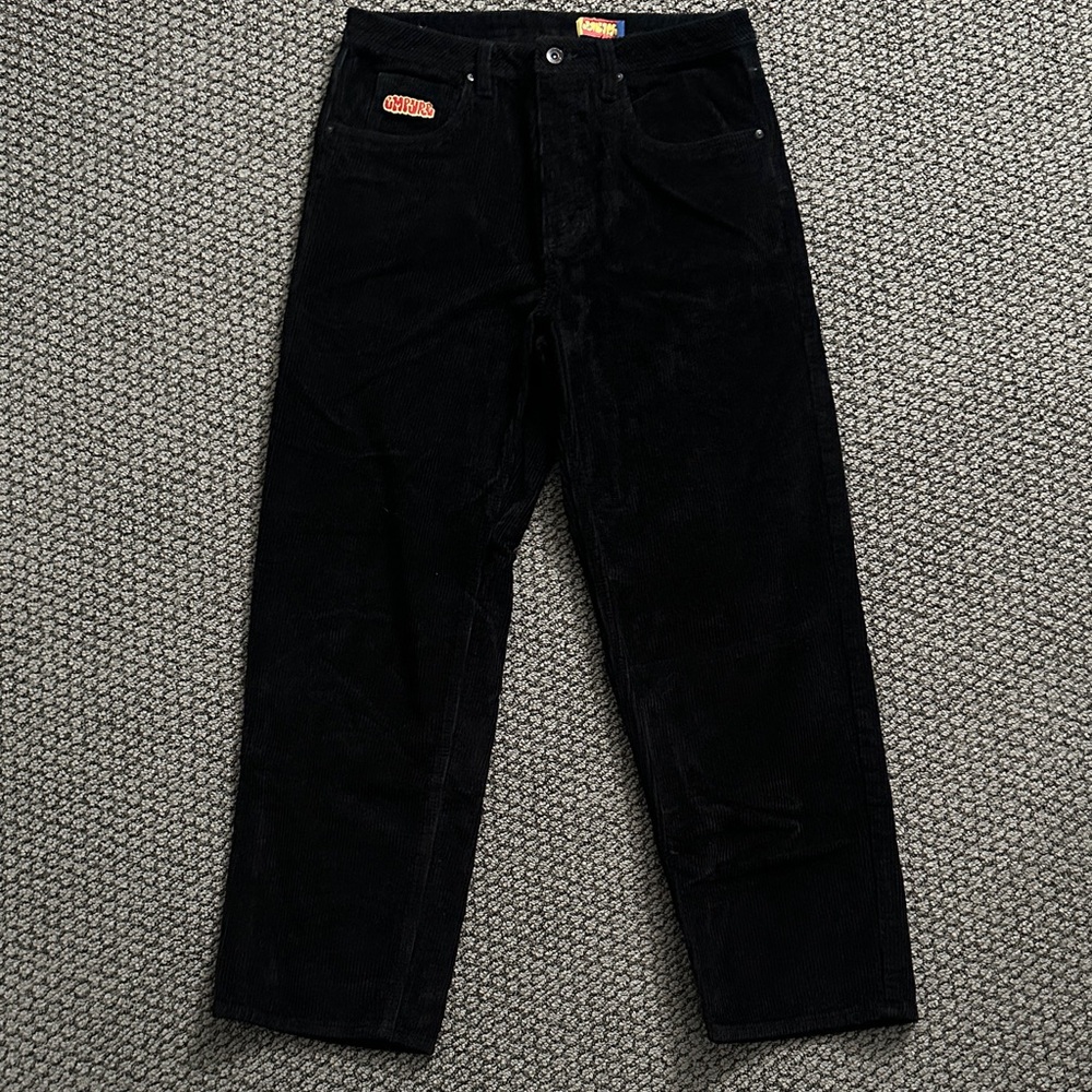 Empyre Black Corduroy Pants - Picture 2 of 5